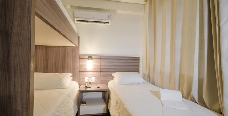 스탠다드 트리플 룸, Umbu Hotel Porto Alegre   Centro Histórico   Prox Aeroporto 15min