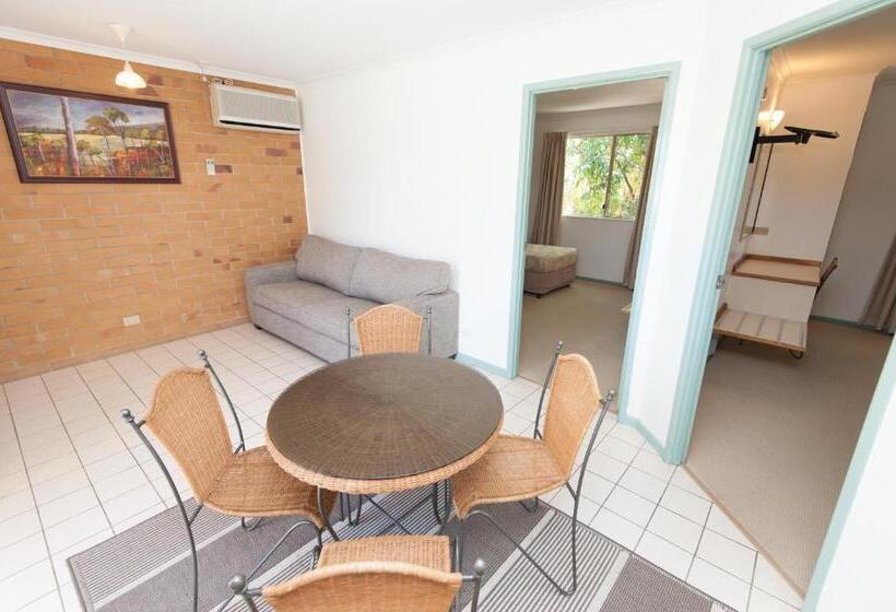 １ベッドルームのデラックスアパートメント, Country Comfort Gin Gin Wild Scotsman Motor Inn Qld
