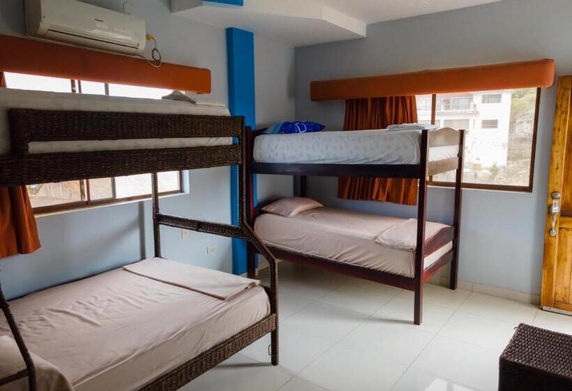 اتاق استاندارد چهار تخته, Sol Y Playa Montañita