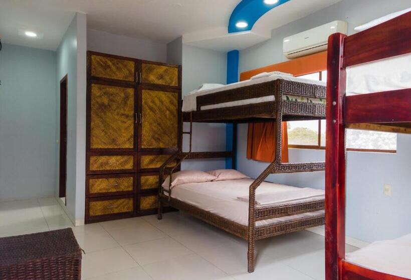اتاق استاندارد چهار تخته, Sol Y Playa Montañita