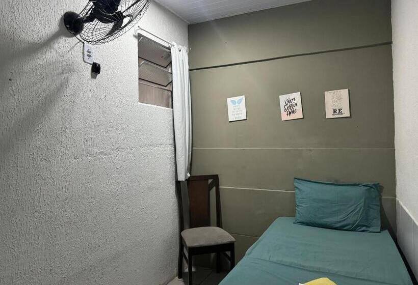 اتاق استاندارد یک تخته با سرویس بهداشتی مشترک, Casa Recife Pousada
