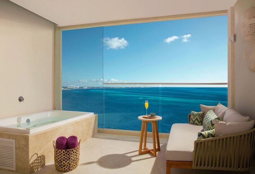 小型套房俱乐部海洋风景, Breathless Cancun Soul Resort & Spa   Adults Only   All Inclusive