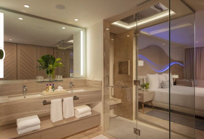小型套房俱乐部海洋风景, Breathless Cancun Soul Resort & Spa   Adults Only   All Inclusive