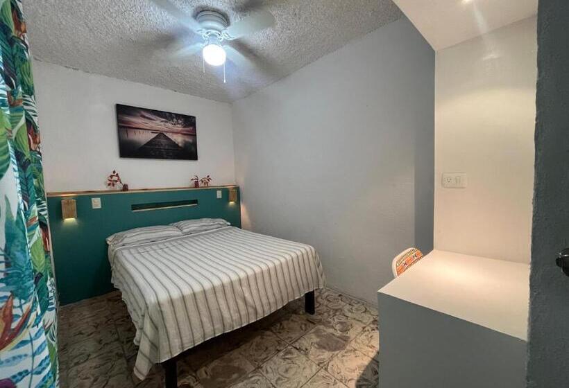 اتاق استاندارد با سرویس بهداشتی مشترک, Nómadas Hostel