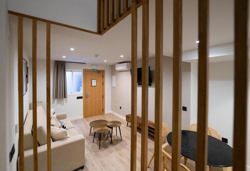آپارتمان دوبلکس 1 خوابه, Apartamentos Málaga Premium   Calle San Telmo