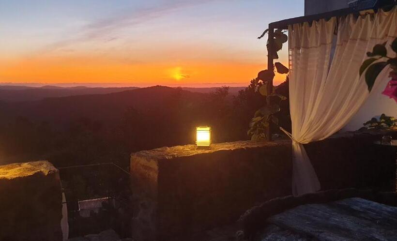 اتاق استاندارد با چشم‌انداز کوهستان, Casa Belavista Penela   Charming Guest House   Adults Only