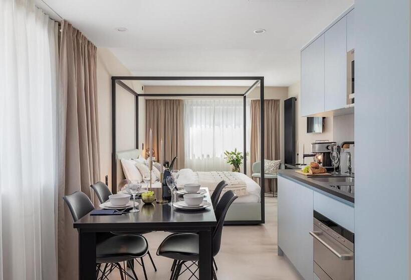 带1个卧室的高级公寓, Visionapartments Basel Nauenstrasse   Contactless Check In