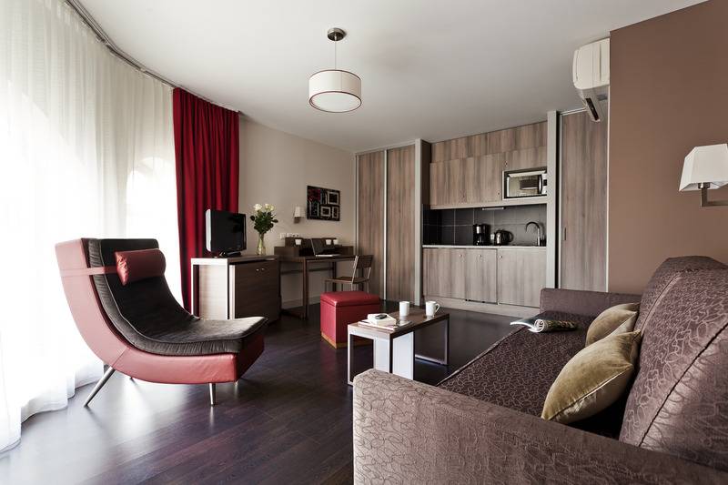 Апартаменты 1 Спальня, Comfort Aparthotel Saint Etienne