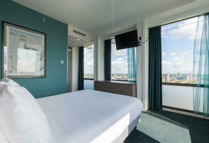 اتاق لوکس با چشم‌انداز شهر, Leonardo Hotel Amsterdam Rembrandtpark