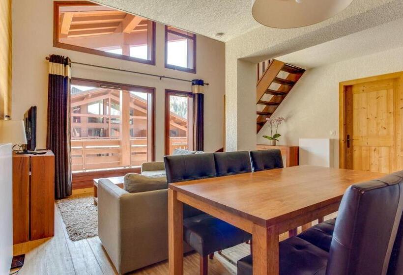 3 Bedroom Duplex Apartment, Dormio Resort Les Portes Du Mont Blanc