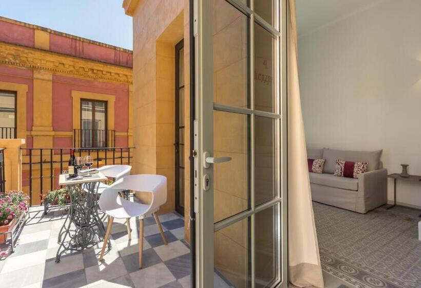 آپارتمان 1 خوابه با تراس, Casa Temprado