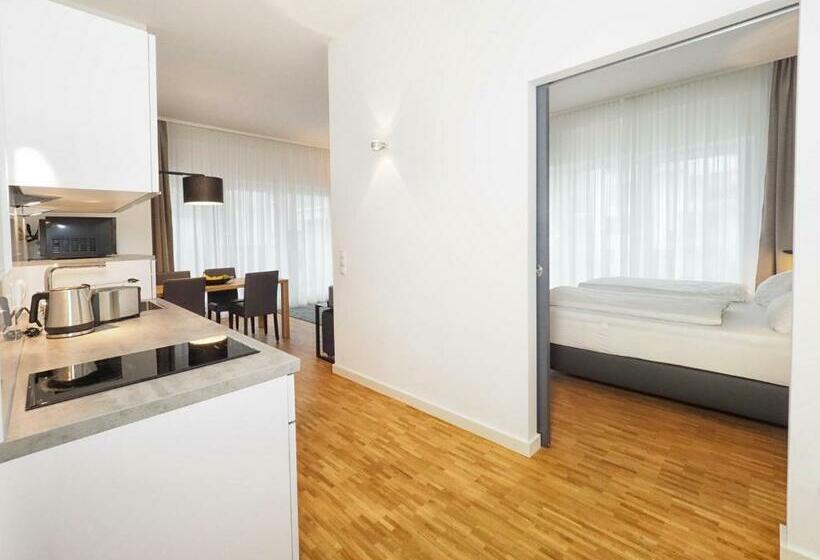آپارتمان 1 خوابه, Apparthotel Rivers Passau