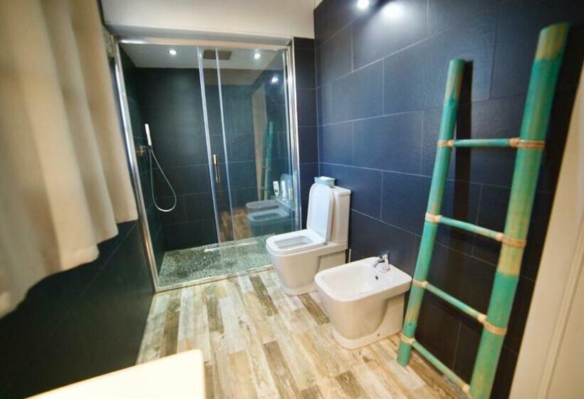 اتاق استاندارد چهار تخته با چشم‌انداز دریا, Tindaya Nature Home Ocean View