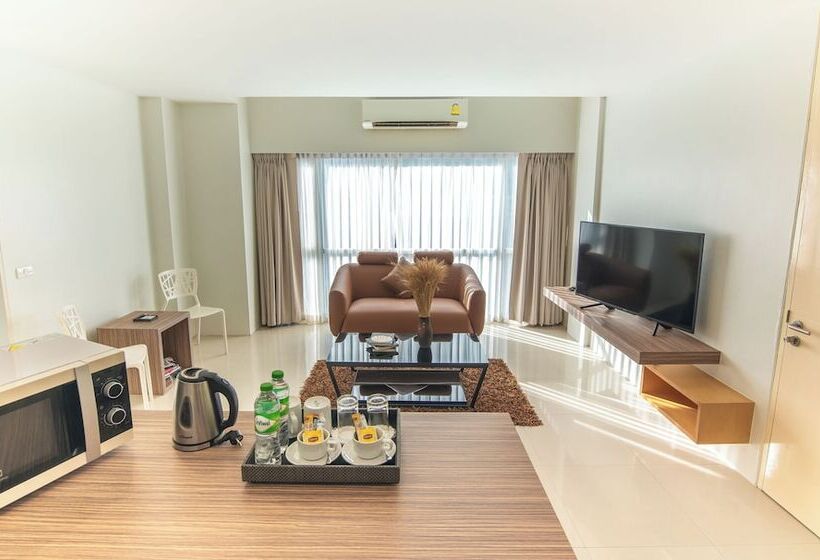 침실 2개 디럭스 아파트, The Lantern Resorts Patong   Sha Extra Plus