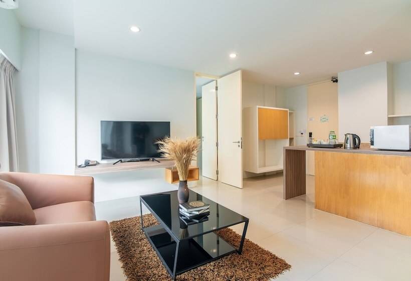 침실 1개 디럭스 아파트, The Lantern Resorts Patong   Sha Extra Plus