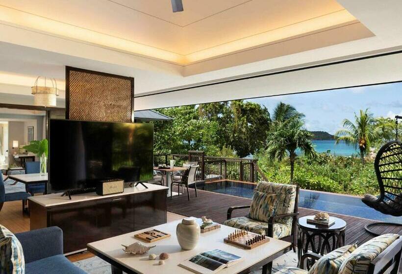 ویلای 2 خوابه با چشم‌انداز دریا, Raffles Seychelles