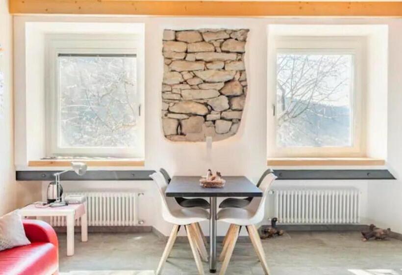 آپارتمان 1 خوابه با چشم‌انداز, Foresteria B&b Vecchiascuola Pianazzola