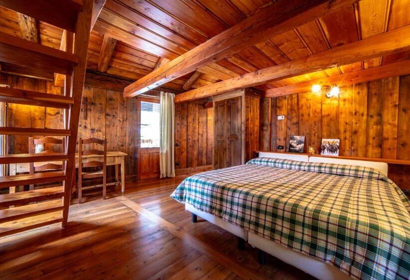 Четырехместный Номер Стандарт, Antica Casa Di Montagna Maison Bovard