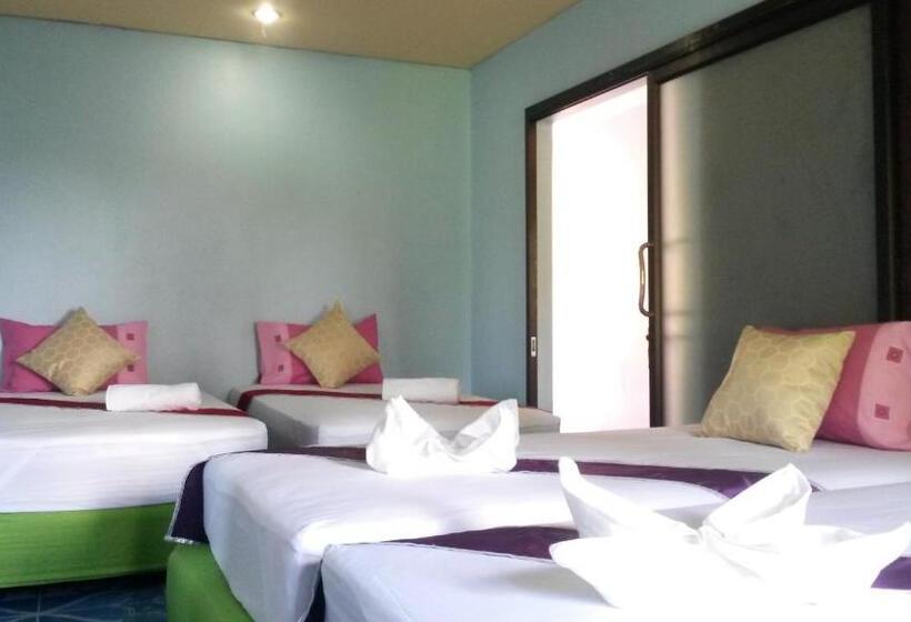 غرفة عائلية مطلّة علي الحديقة, Baan Klong House
