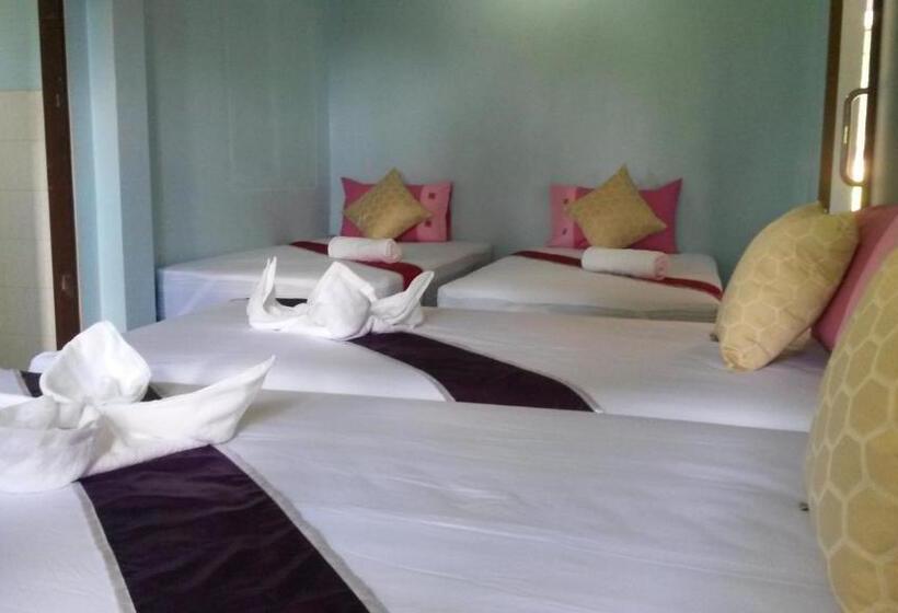 غرفة عائلية مطلّة علي الحديقة, Baan Klong House