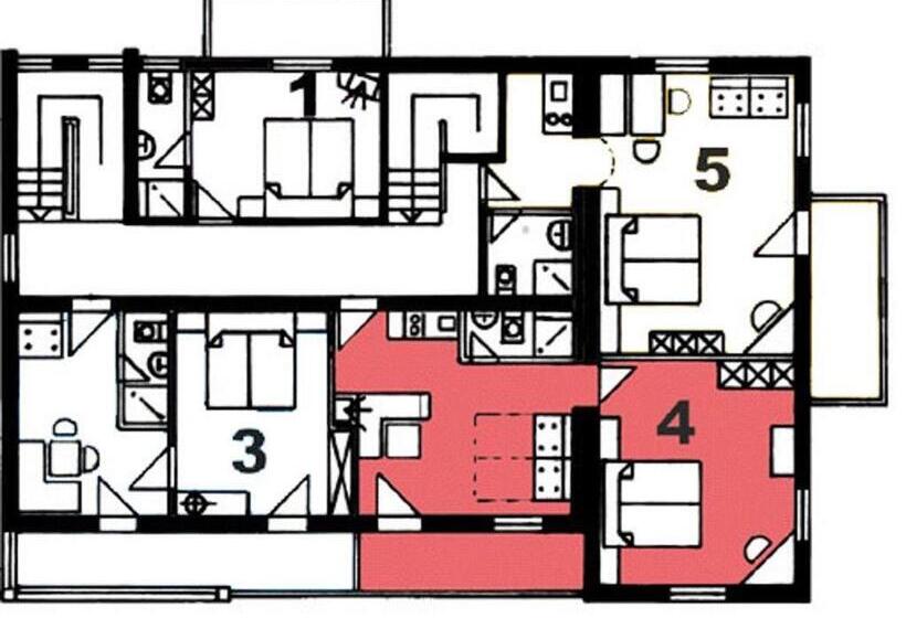 Апартаменты 1 Спальня с Балконом, Seeappartements Bacher