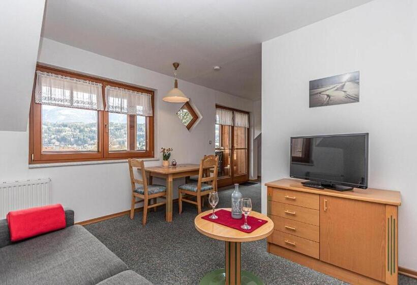 شقة غرفة نوم واحدة مزودة بشُرفة, Seeappartements Bacher