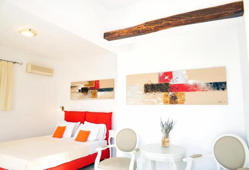 اتاق لوکس با چشم‌انداز دریا, Medusa Beach Resort & Suites