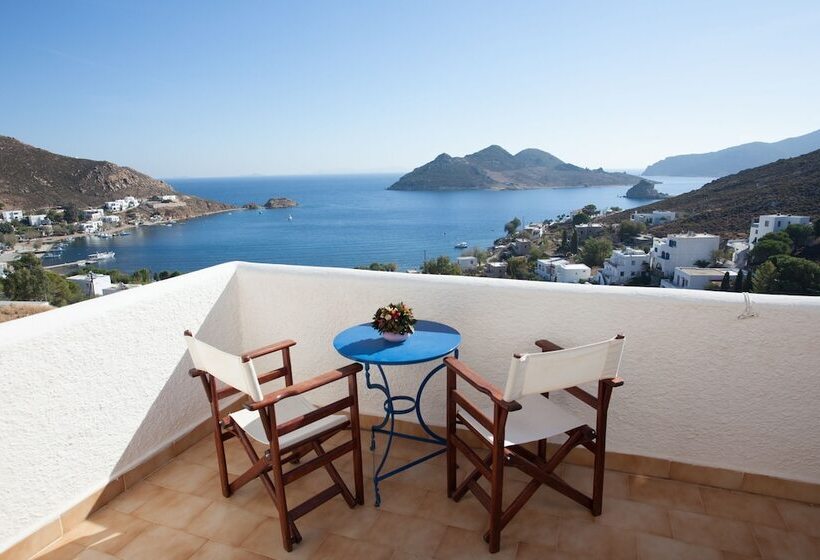 Номер Стандарт Вид на Море, Golden Sun Hotel Patmos