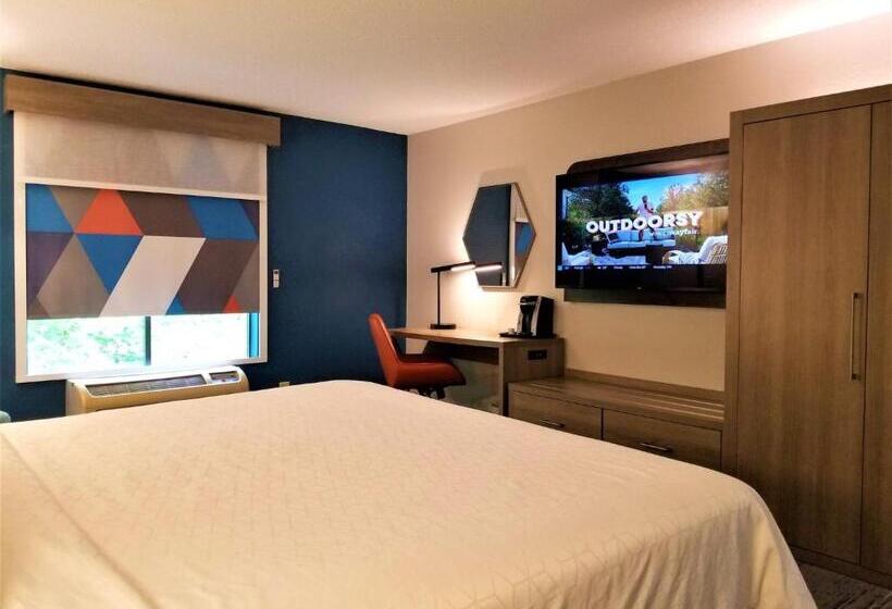 キングサイズベッドのスタンダードルーム, Holiday Inn Express Apex   Raleigh, An Ihg