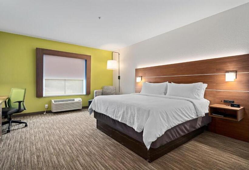 适合残疾人士使用的带超级大床的标准间, Holiday Inn Express Suites Van Buren Ft Smith Area, An Ihg