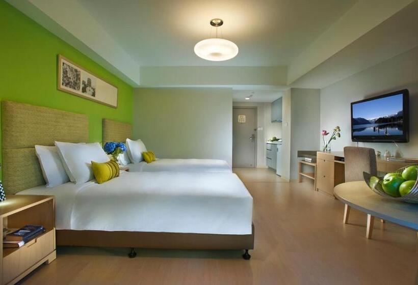 Номер Deluxe, Citadines Zhuankou Wuhan