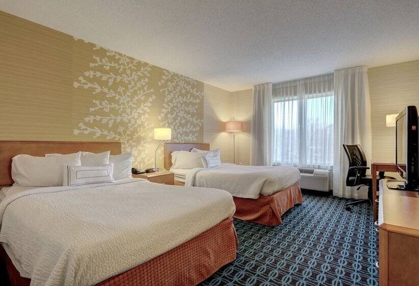 스탠다드 룸 더블 침대 2개, Fairfield Inn & Suites By Marriott Edison   South Plainfield