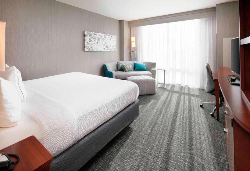 Standaardkamer met Kingsize Bed, Courtyard Indianapolis Downtown