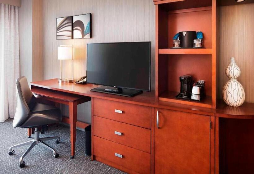 Standaardkamer met Uitzicht, Courtyard Indianapolis Downtown