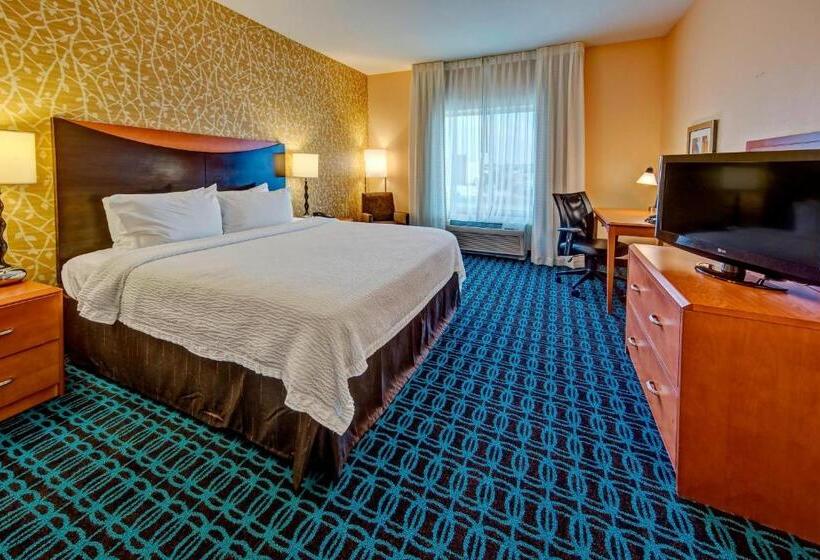اتاق استاندارد با تخت بزرگ, Fairfield Inn & Suites By Marriott Oklahoma City Nw Expressway/warr Acres