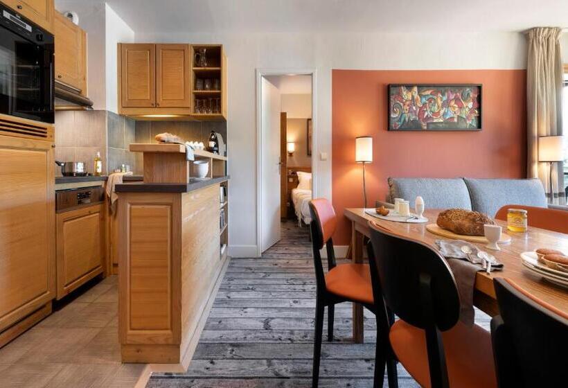 2 Bedrooms Apartment Mountain View, Residence Pierre & Vacances Premium Les Terrasses D Eos