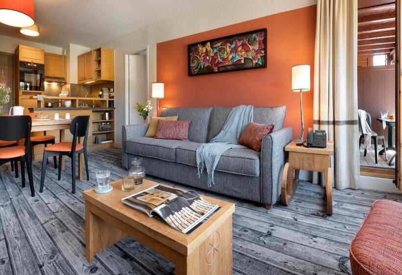 2 Bedrooms Apartment Mountain View, Residence Pierre & Vacances Premium Les Terrasses D Eos
