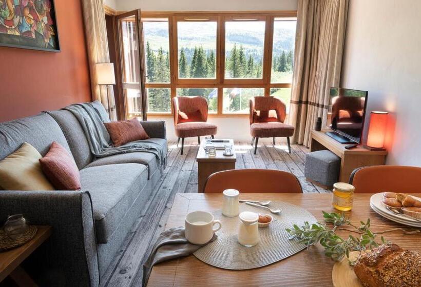 2 Bedrooms Apartment Mountain View, Residence Pierre & Vacances Premium Les Terrasses D Eos