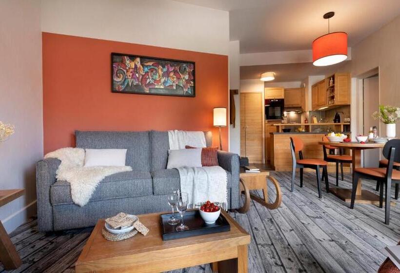 1 Bedroom Apartment Mountain View, Residence Pierre & Vacances Premium Les Terrasses D Eos