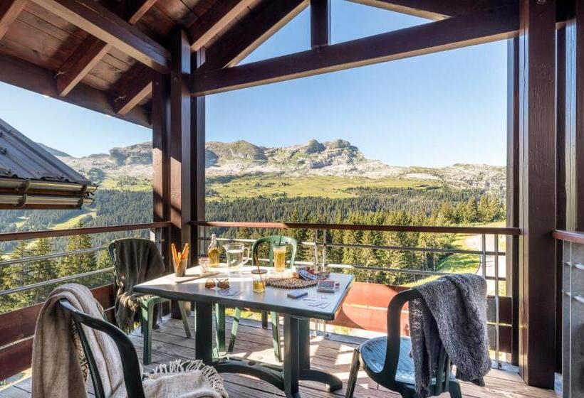 1 Bedroom Apartment Mountain View, Residence Pierre & Vacances Premium Les Terrasses D Eos