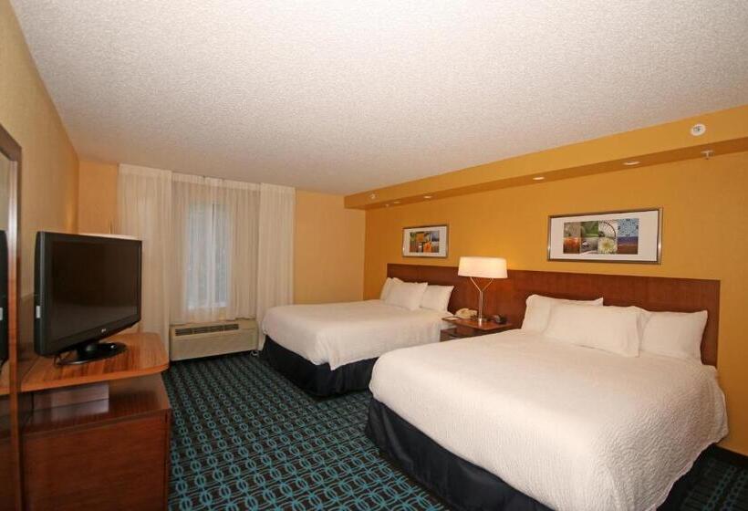 ２ダブルベッドのスタンダードルーム, Fairfield Inn & Suites By Marriott Aiken