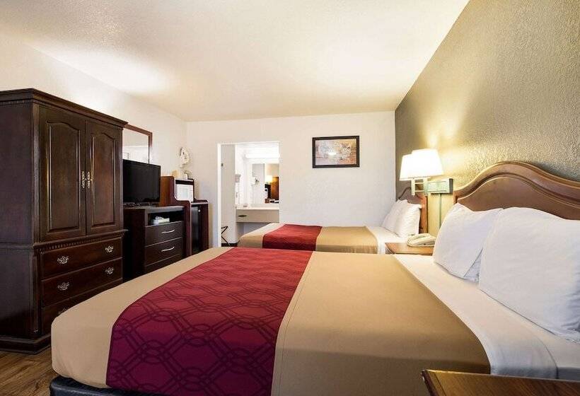 Номер Стандарт 2 Двуспальные Кровати, Econo Lodge Bartlesville Hwy 75