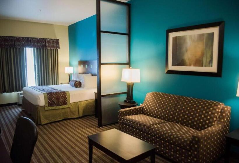 带大床的套房, Best Western Plus Desoto Inn & Suites