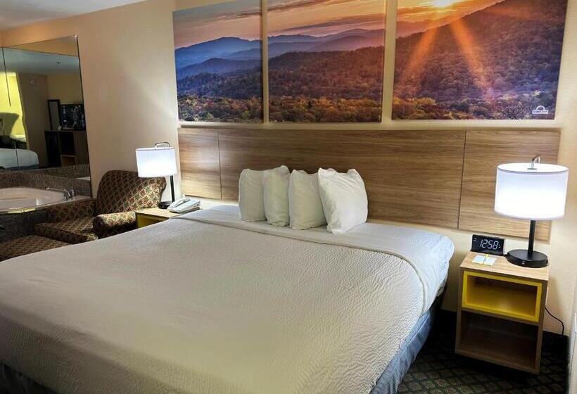 带大床的套房, Days Inn & Suites By Wyndham Eunice
