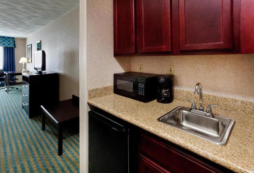 带大床的套房, Holiday Inn Express & Suites Smithfield   Providence, An Ihg