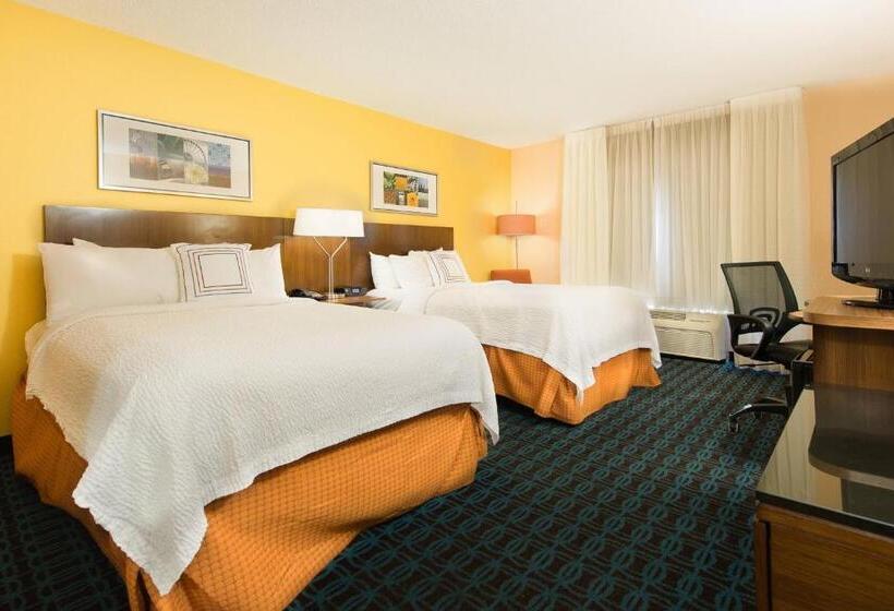 Номер Стандарт 2 Двуспальные Кровати, Fairfield Inn Orangeburg