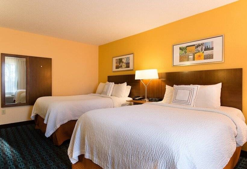 Номер Стандарт 2 Двуспальные Кровати, Fairfield Inn Orangeburg