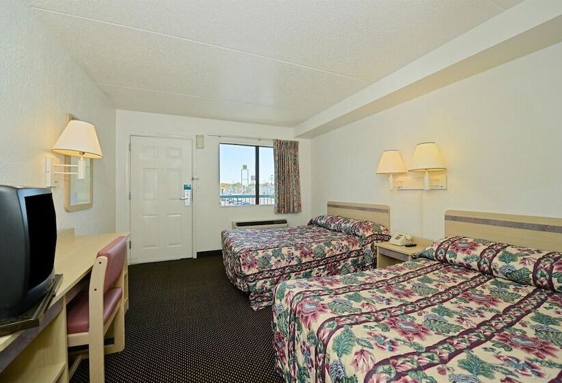 Номер Стандарт 2 Двуспальные Кровати, Americas Best Value Inn Battle Creek
