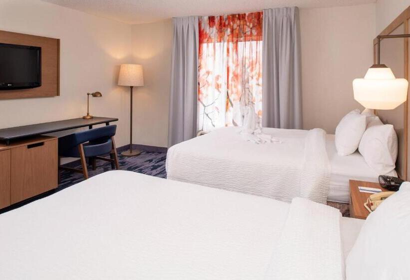 Номер Стандарт 2 Двуспальные Кровати, Fairfield Inn & Suites High Point Archdale