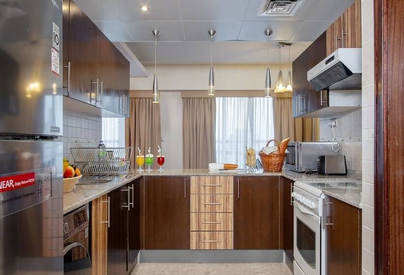 Апартаменты Deluxe 2 Спальни, City Premiere Hotel Apartments   Dubai